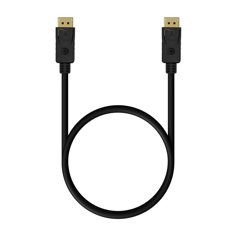 AISENS Cable DISPLAYPORT V1.2 4K@60Hz. DP/M-DP/M. Negro.1.5M