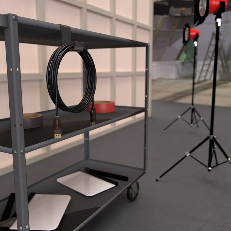 AISENS A155-0608 cable DisplayPort 20 m Negro