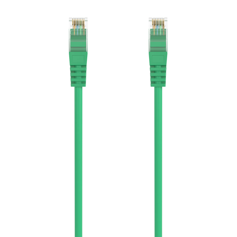 AISENS Cable de Red Latiguillo RJ45 LSZH Cat.6A 500 Mhz UTP AWG24. Verde. 2.0M