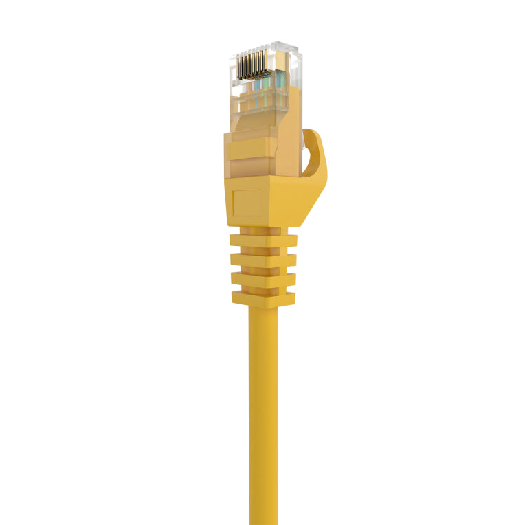 AISENS Cable de Red Latiguillo RJ45 LSZH Cat.6A 500 Mhz UTP AWG24. Amarillo. 2.0M