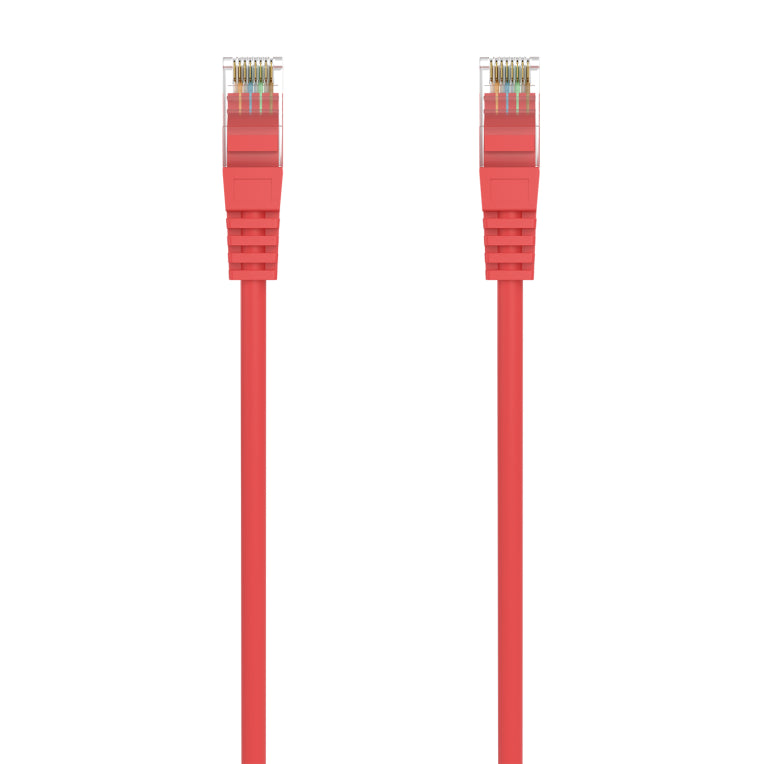 AISENS Cable de Red Latiguillo RJ45 LSZH Cat.6A 500 Mhz UTP AWG24. Rojo. 1.5M