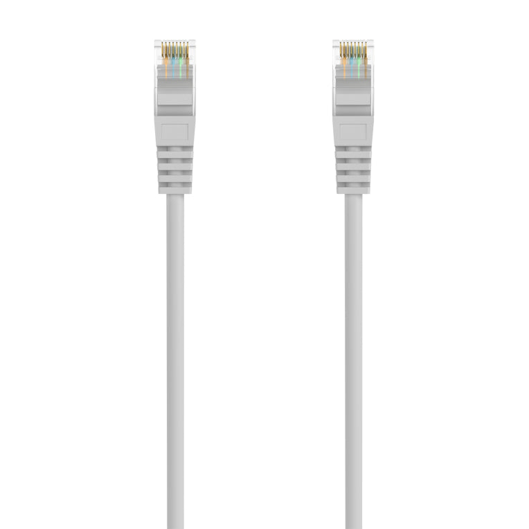 AISENS Cable de Red Latiguillo RJ45 LSZH Cat.6A 500 Mhz UTP AWG24. Gris. 30CM