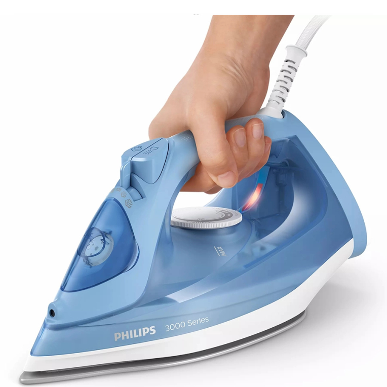 Philips 3000 series DST3020/20 plancha Plancha a vapor Suela de cerámica 2200 W Azul - detalle