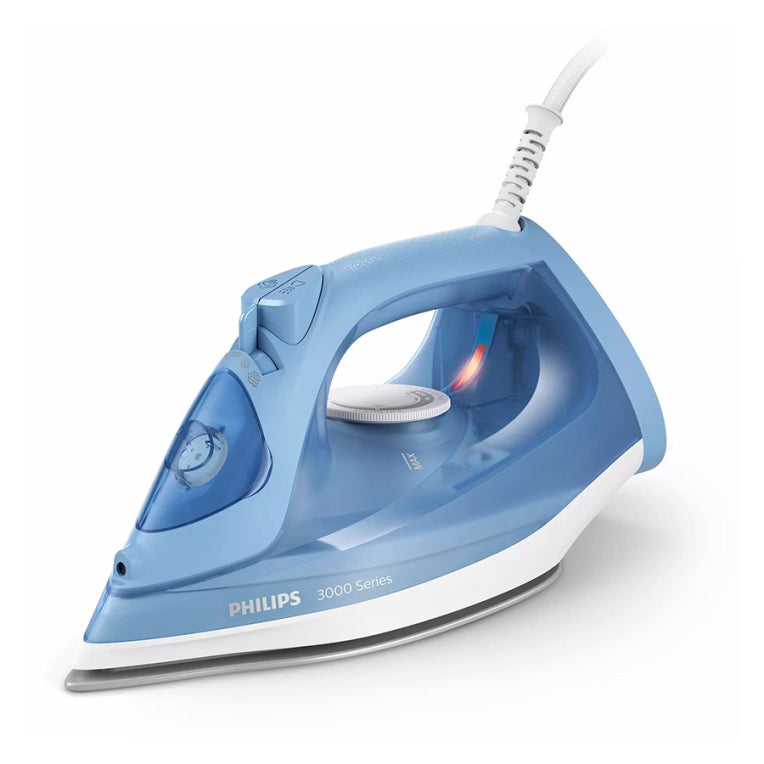 Philips 3000 series DST3020/20 plancha Plancha a vapor Suela de cerámica 2200 W Azul