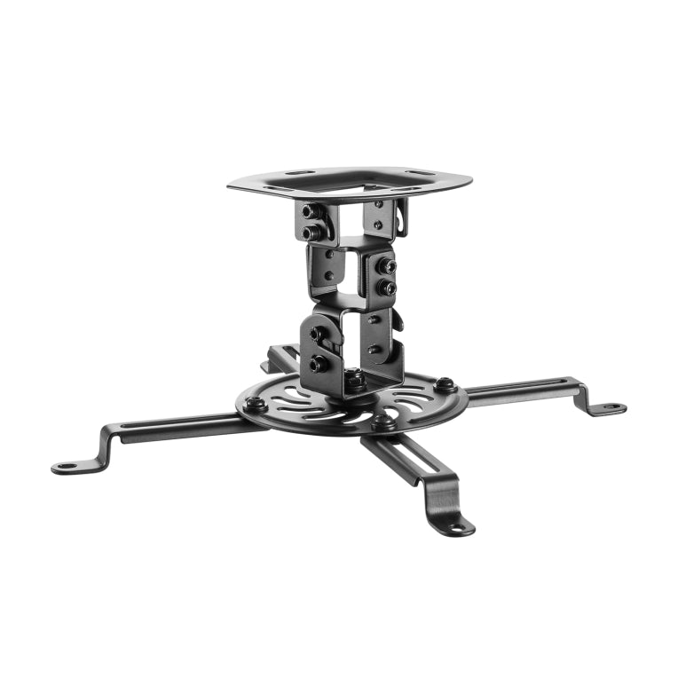 AISENS Soporte Universal Giratorio. Inclinable de Techo para Proyector 13.5Kg. Negro
