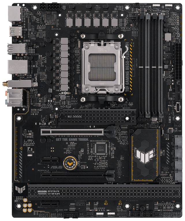 ASUS TUF GAMING B650-PLUS WIFI AMD B650 Zócalo AM5 ATX - detalle