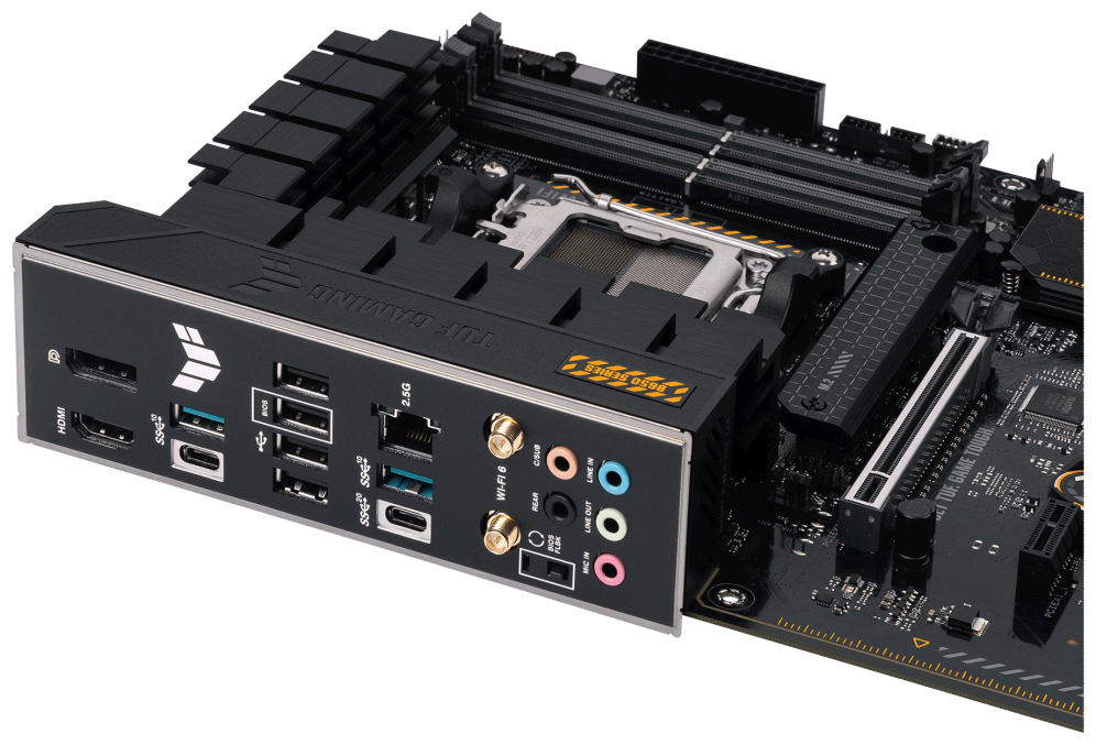 ASUS TUF GAMING B650-PLUS WIFI AMD B650 Zócalo AM5 ATX - detalle
