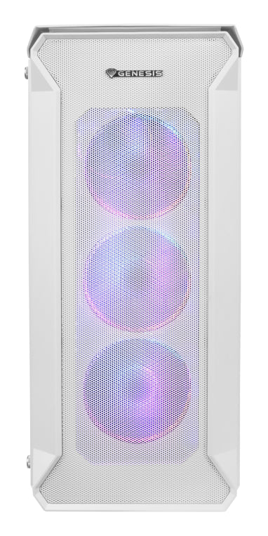 GENESIS Irid 505 ARGB Midi Tower Blanco