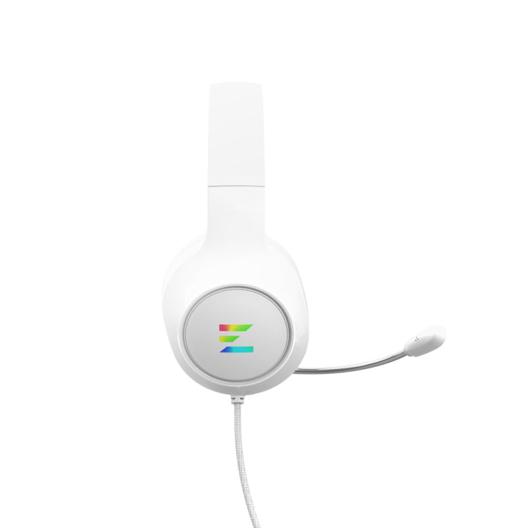 Zalman ZM-HPS310 WH Auriculares con cable, diadema, para xogos, branco