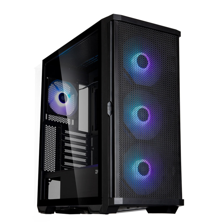 Zalman Z10 PLUS carcasa de ordenador Midi Tower Negro - detalle