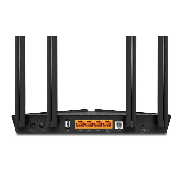 TP-Link XX230V router inalámbrico Gigabit Ethernet Doble banda (2.4 GHz / 5 GHz) Negro