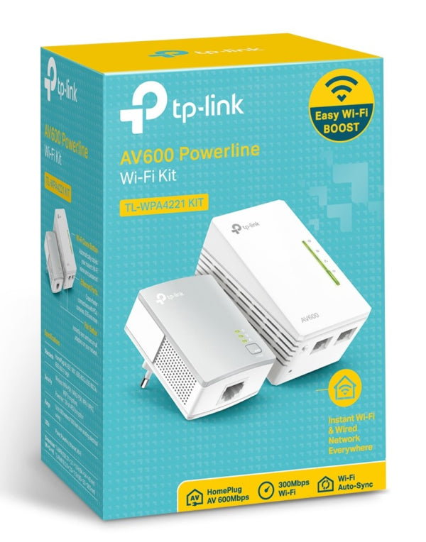 TP-Link AV600 600 Mbit/s Ethernet Wifi Blanco 1 pieza(s)