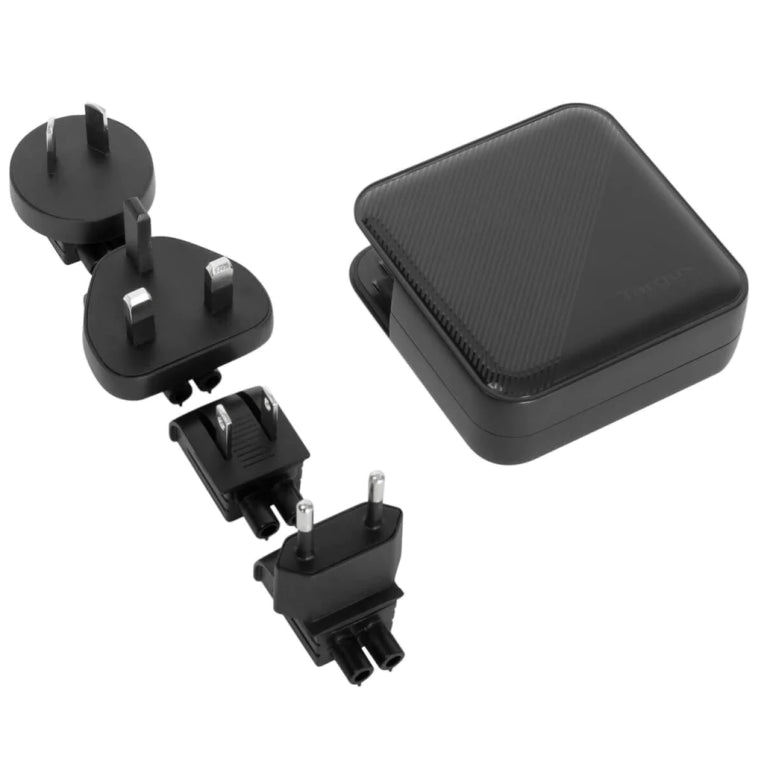 Targus APA109GL cargador de dispositivo móvil Universal Negro Corriente alterna Carga rápida Interior