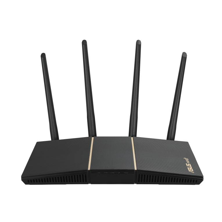 ASUS RT-AX57 router inalámbrico Gigabit Ethernet Doble banda (2.4 GHz / 5 GHz) Negro
