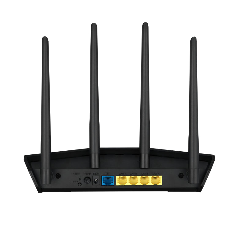 ASUS RT-AX57 router inalámbrico Gigabit Ethernet Doble banda (2.4 GHz / 5 GHz) Negro