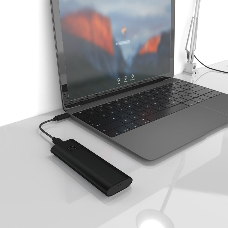 Caixa externa AISENS M.2 (NGFF) ASM2-020B NVMe a USB3.2 GEN2. Negra