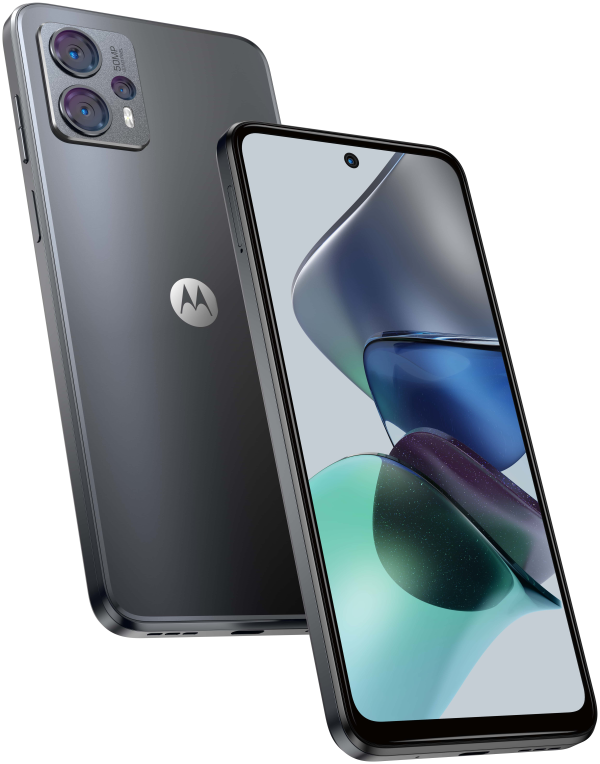 Motorola 23 16.5 cm (6.5") SIM doble Android 13 4G USB Tipo C 8 GB 128 GB 5000 mAh Carbón vegetal - detalle