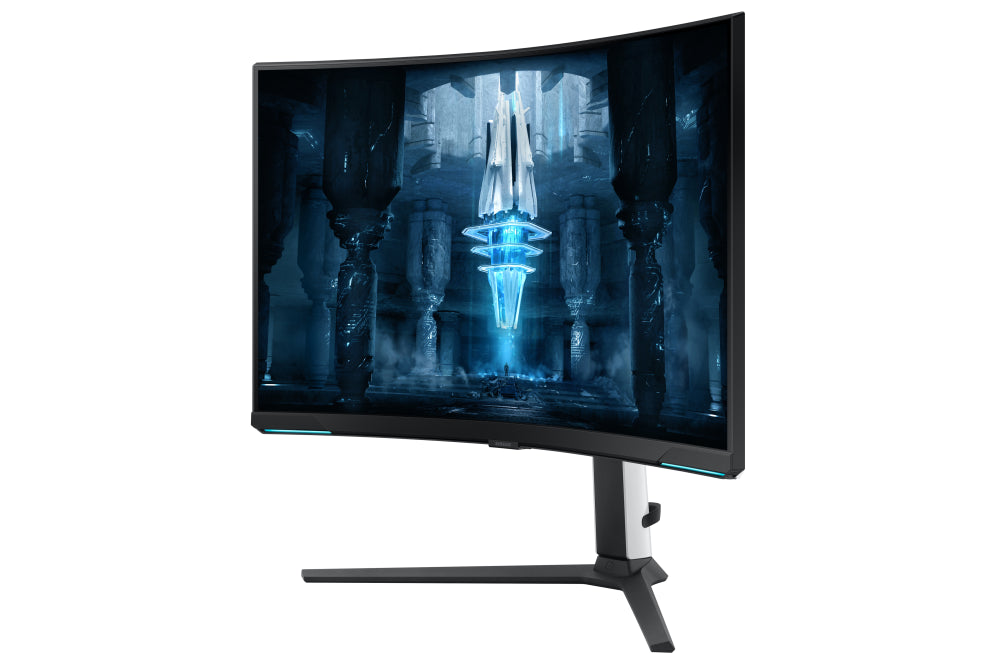 Monitor para PC Samsung G85NB, 81,3 cm (32"), 3840 x 2160 píxeles, 4K Ultra HD, LED, branco
