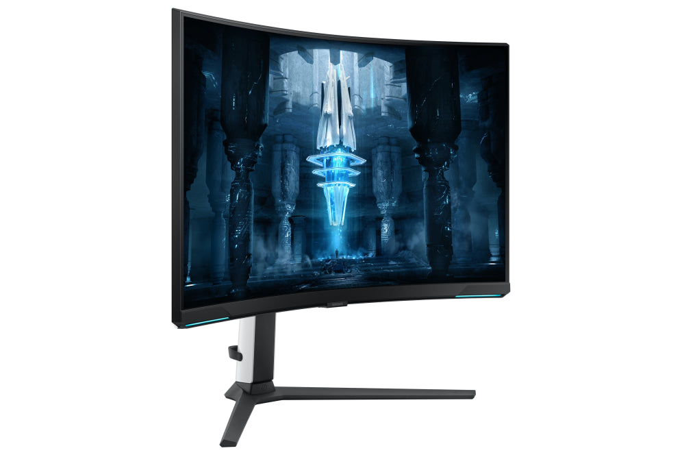 Monitor para PC Samsung G85NB, 81,3 cm (32"), 3840 x 2160 píxeles, 4K Ultra HD, LED, branco