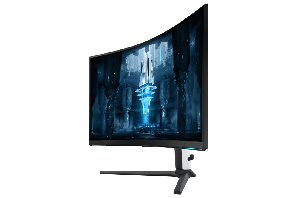 Monitor para PC Samsung G85NB, 81,3 cm (32"), 3840 x 2160 píxeles, 4K Ultra HD, LED, branco