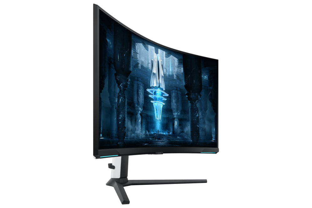 Monitor para PC Samsung G85NB, 81,3 cm (32"), 3840 x 2160 píxeles, 4K Ultra HD, LED, branco