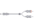 TECHLINK 2 RCA - 1JACK 3.5 ST 1M 640021