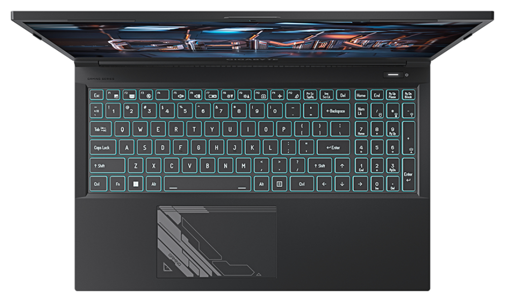 GIGABYTE G5 KF-E3ES313SD ordenador portatil Intel® Core™ i5 i5-12500H Portátil 39.6 cm (15.6") Full HD 16 GB DDR4-SDRAM 512 GB SSD NVIDIA GeForce RTX 4060 Wi-Fi 6E (802.11ax) FreeDOS Negro - detalle