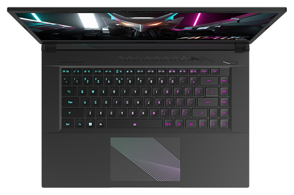 GIGABYTE 15 BSF-73ES754SH Intel® Core™ i7 i7-13700H Portátil 39.6 cm (15.6") Quad HD 8 GB DDR5-SDRAM 512 GB SSD NVIDIA GeForce RTX 4070 Wi-Fi 6E (802.11ax) Windows 11 Home Negro - detalle