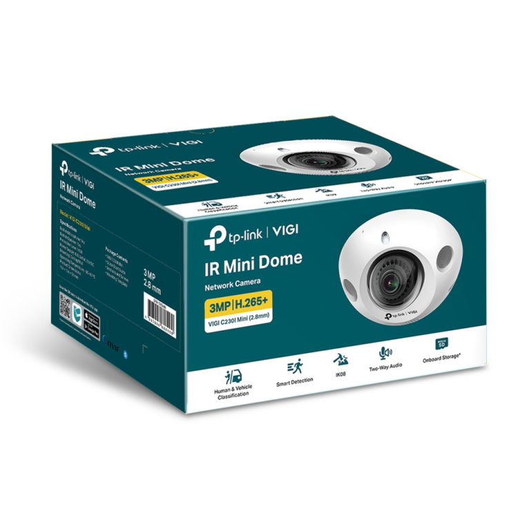 TP-Link VIGI C230I MINI(2.8MM) cámara de vigilancia Almohadilla Cámara de seguridad IP Interior y exterior 2304 x 1296 Pixeles Techo - detalle