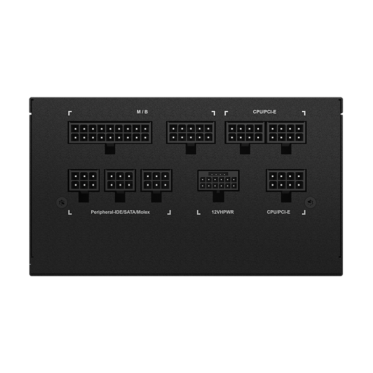 GIGABYTE UD1000GM PG5 unidad de fuente de alimentación 1000 W 20+4 pin ATX ATX Negro - detalle