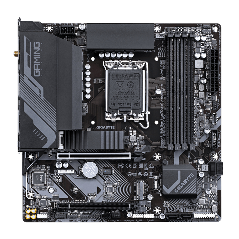 GIGABYTE B760M Gaming X AX Intel B760 Express LGA 1700 micro ATX - detalle