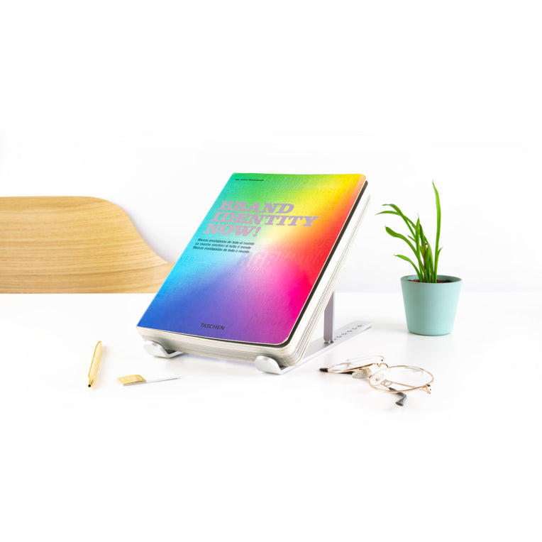 TooQ Soporte Elevador para Portátiles. Tablets. Móviles y Libros. Plata