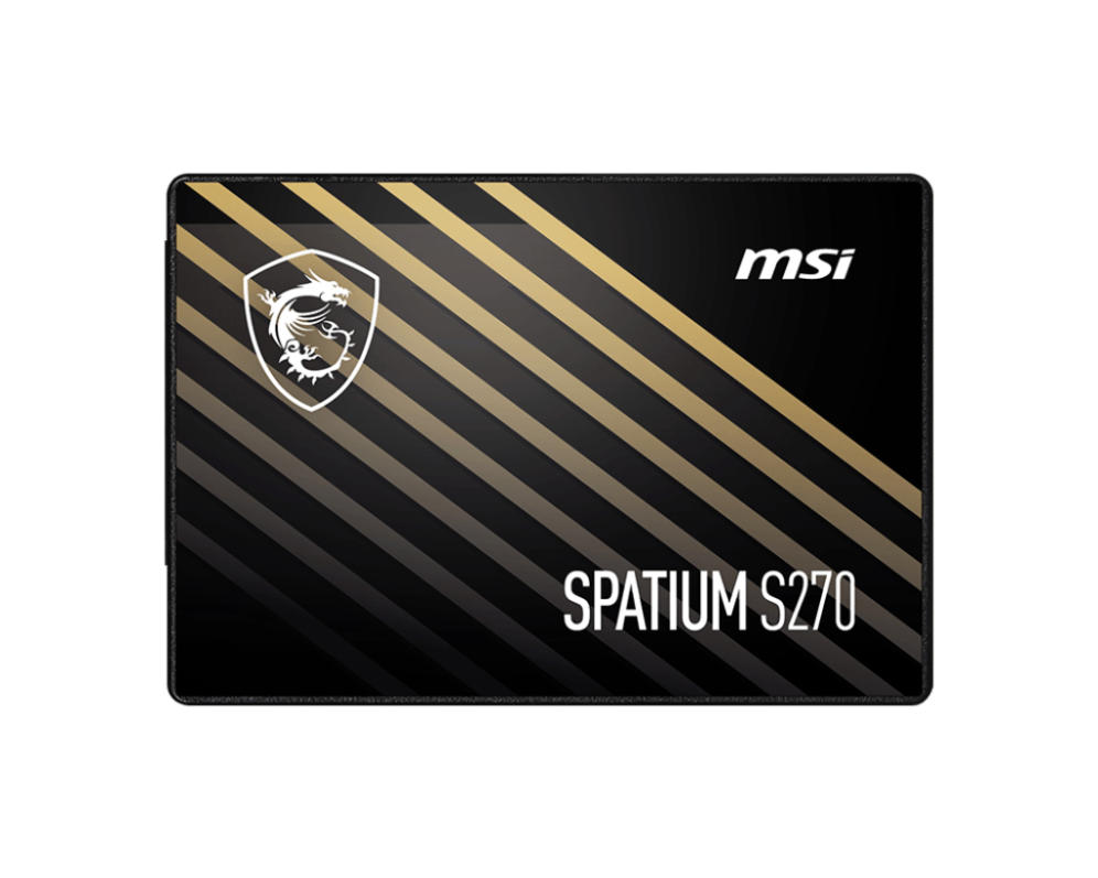 MSI Spatium S270 SATA 2.5 960GB 2.5" Serial ATA III 3D NAND - detalle