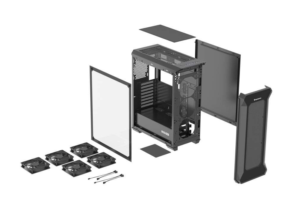 GENESIS Irid 505F Midi Tower Negro