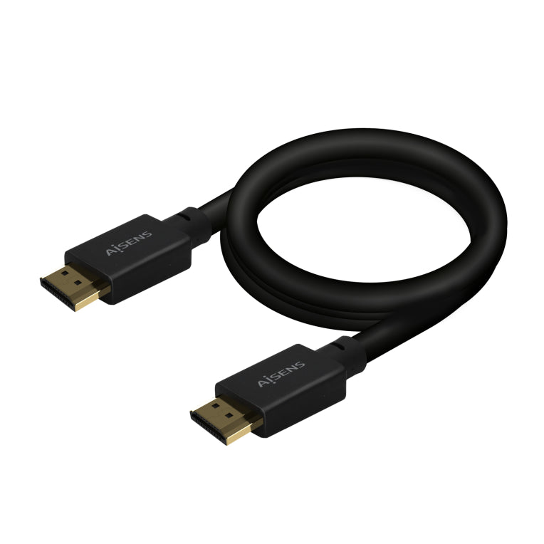 AISENS Cable HDMI V2.1 Ultra Alta Velocidad / Hec 8K@60Hz 48Gbps. A/M-A/M. Negro. 5.0M