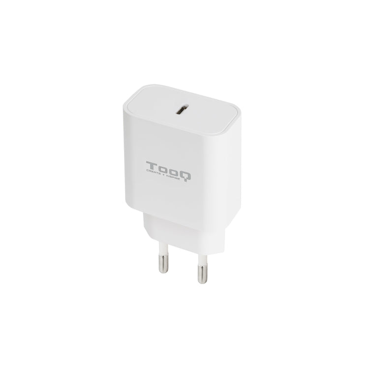 TooQ Carregador de Paret USB-C PD20W. Blanc