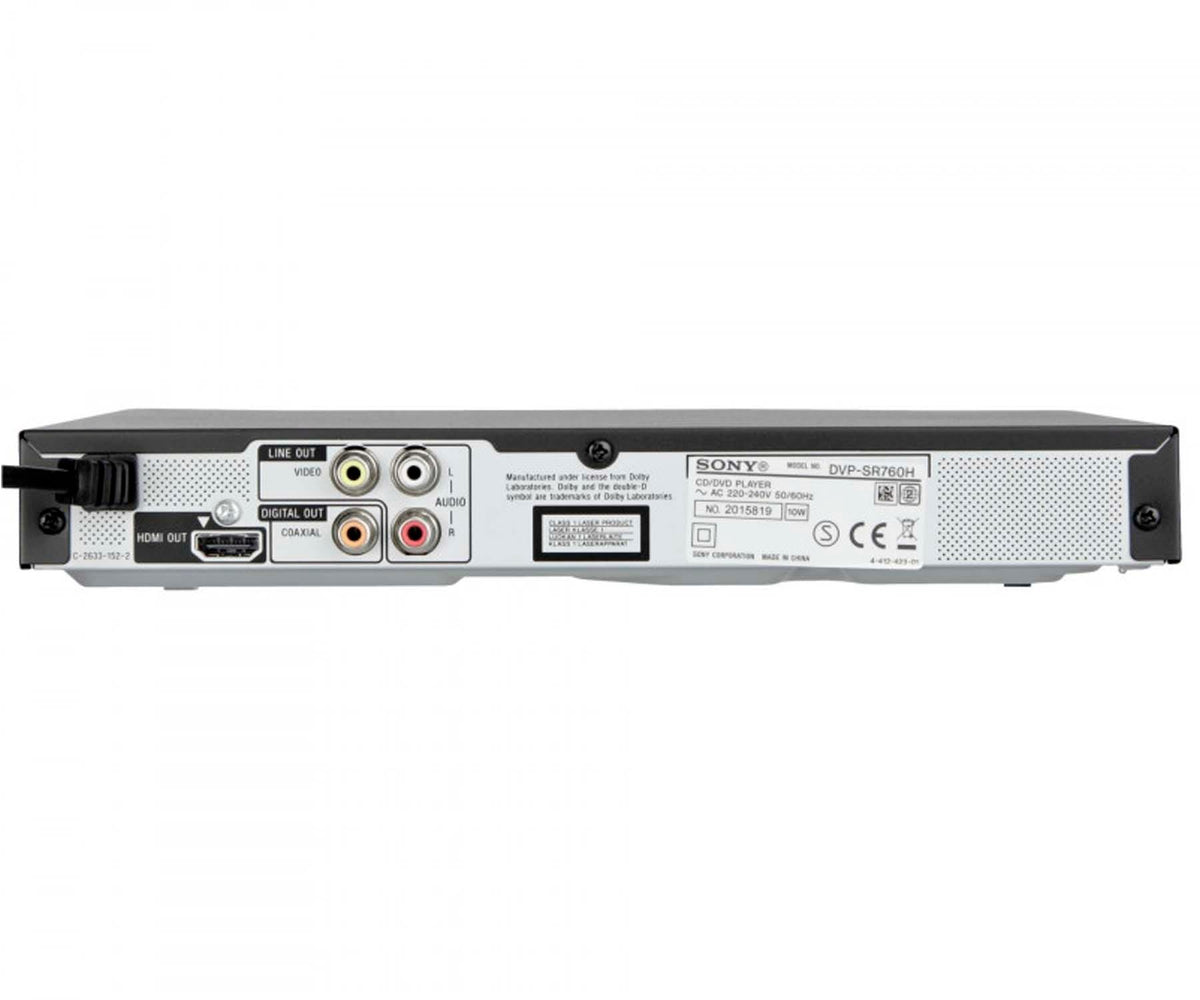 SONY DVP-SR760H BLACK / REPRODUCTOR DVD FULL HD - detalle