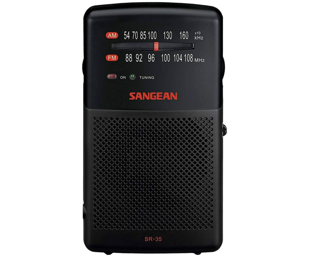 SANGEAN SR-35 NEGRO / RADIO PORTÁTIL - detalle