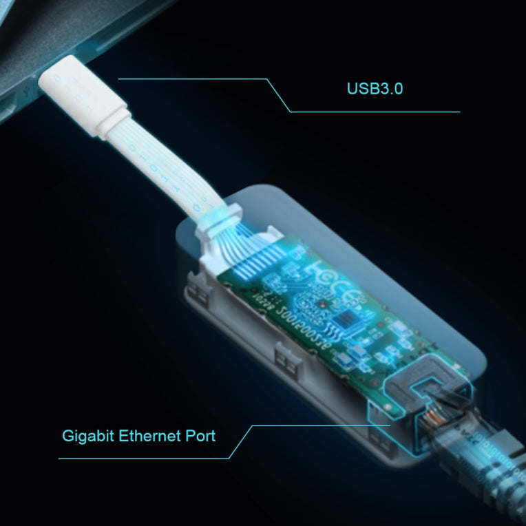 TP-Link UE300C adaptador i targeta de xarxa Ethernet 1000 Mbit/s