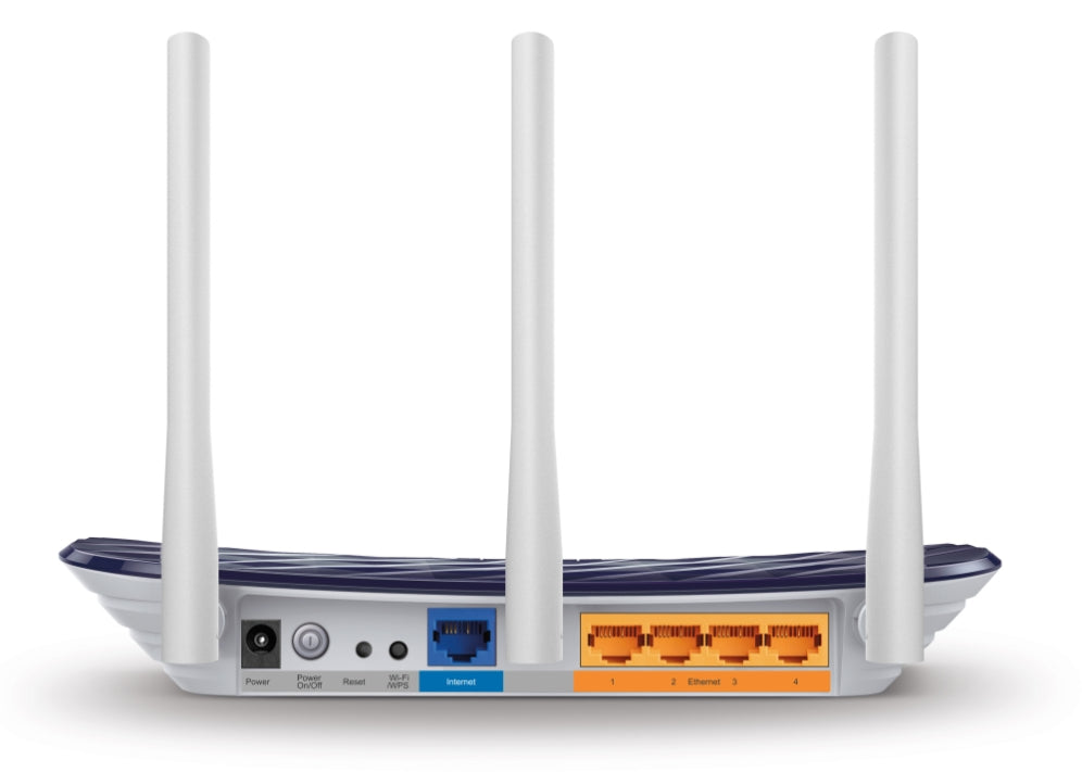 TP-Link AC750 router sense fil Ethernet ràpid Doble banda (2.4 GHz / 5 GHz) Negre. Blanc