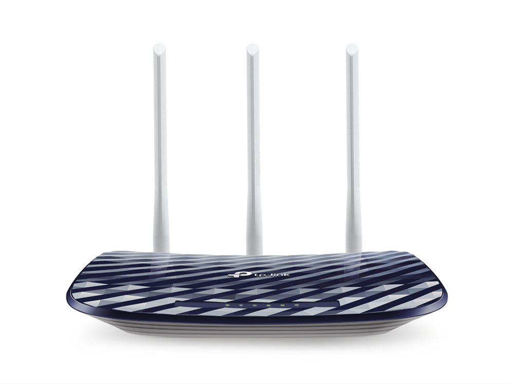 TP-Link AC750 router sense fil Ethernet ràpid Doble banda (2.4 GHz / 5 GHz) Negre. Blanc