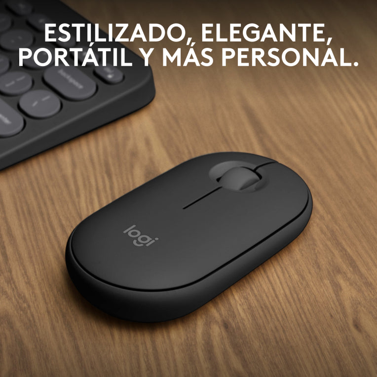 Logitech 910-007015 ratón Viajes Ambidextro RF Wireless + Bluetooth Óptico 4000 DPI