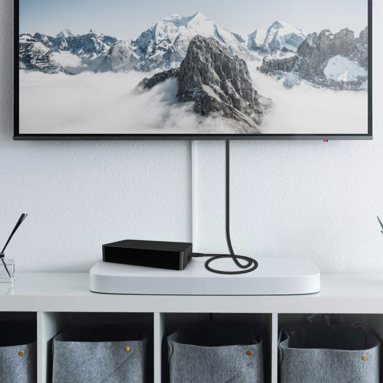 AISENS Cable HDMI V2.0 CCS Premium Alta Velocidad / Hec 4K@60Hz 18Gbps. A/M-A/M. Negro. 1.0m