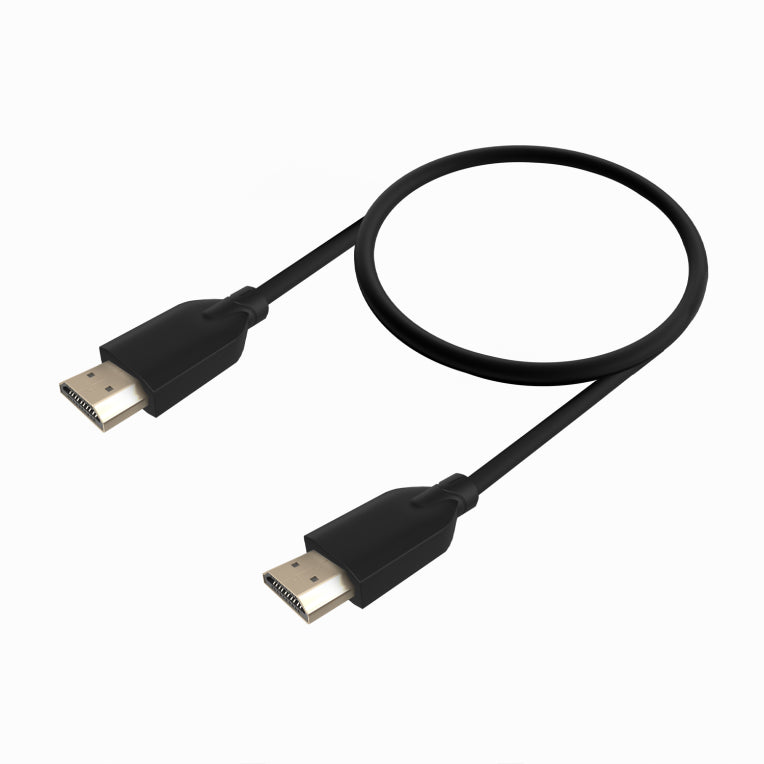 AISENS Cable HDMI V2.0 CCS Premium Alta Velocidad / Hec 4K@60Hz 18Gbps. A/M-A/M. Negro. 0.5m
