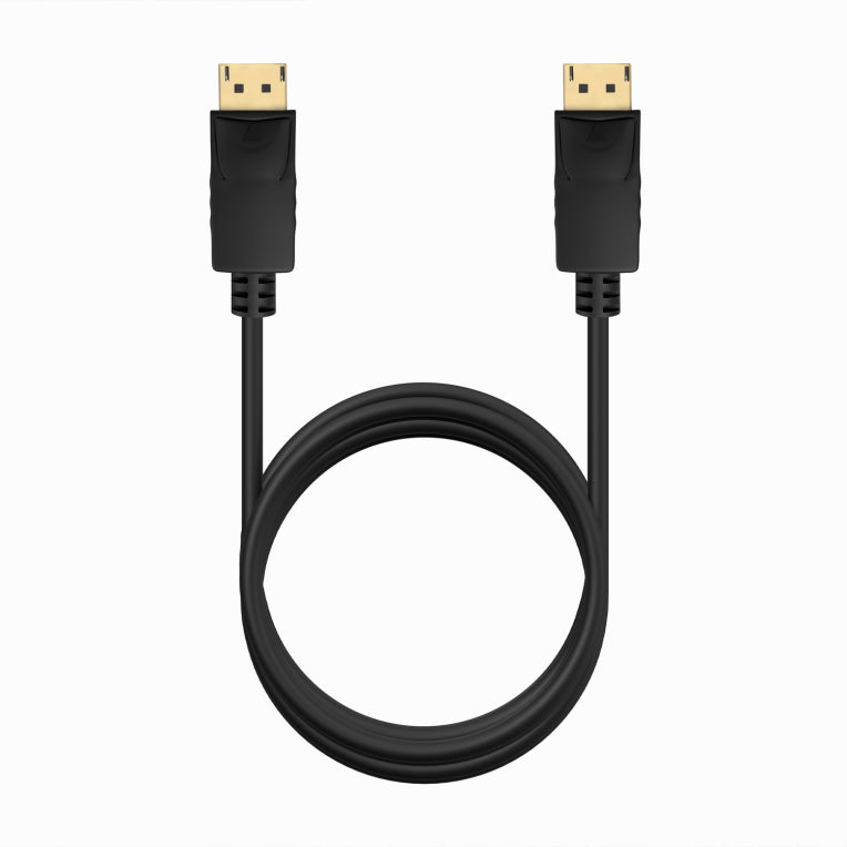AISENS Cable DISPLAYPORT V1.2 CCS 4K@60Hz. DP/M-DP/M. Negro. 5.0m