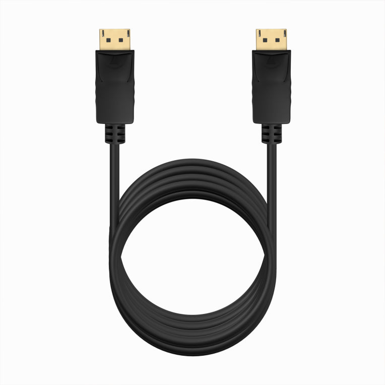 AISENS Cable DISPLAYPORT V1.2 CCS 4K@60Hz. DP/M-DP/M. Negro. 3.0m