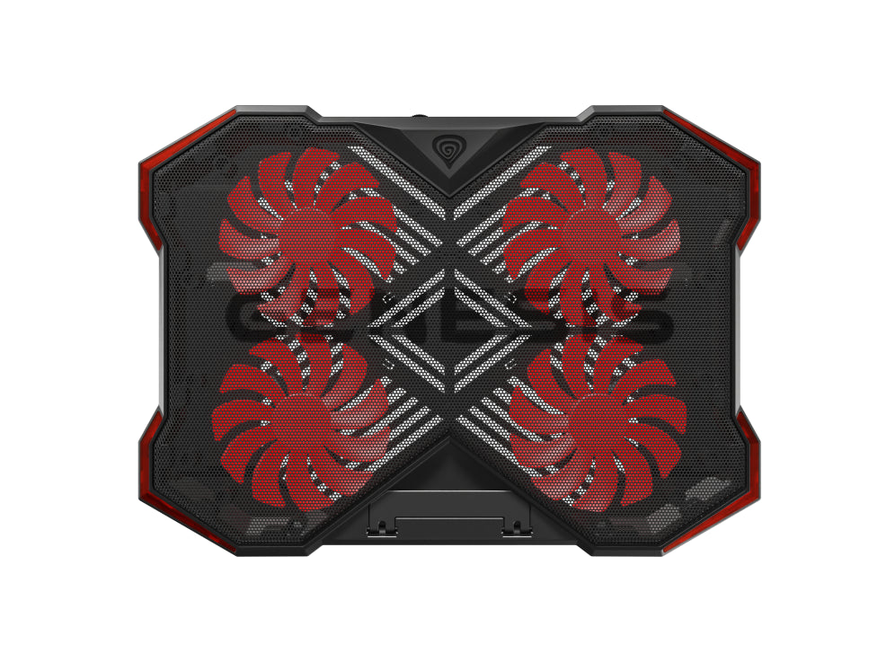 GENESIS Oxid 260 almohadilla fría 43.9 cm (17.3") 1010 RPM Negro. Rojo