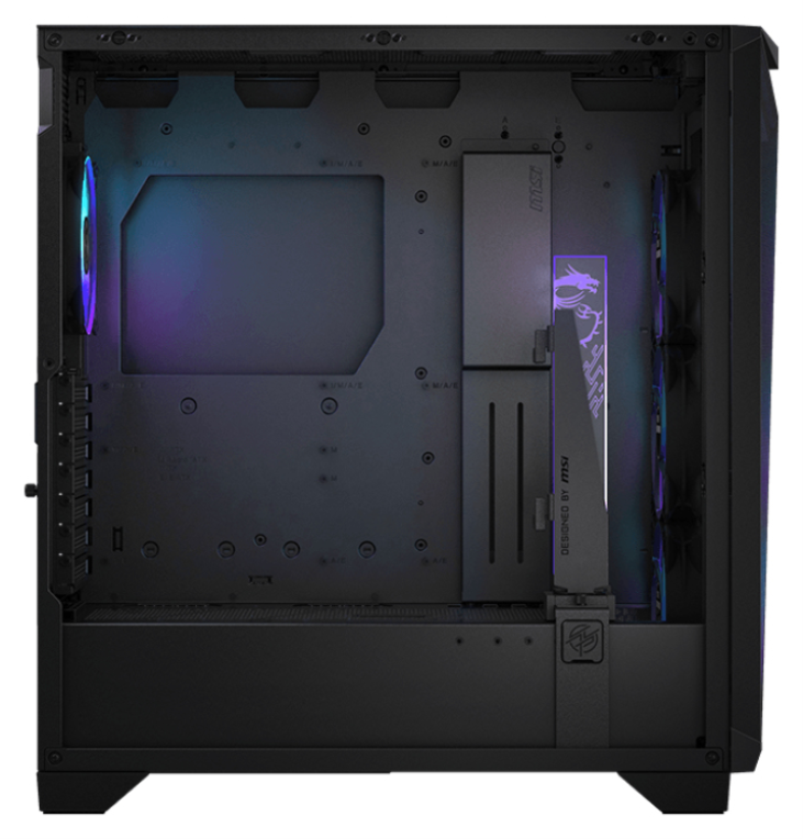 MSI MPG Gungnir 300R AIRFLOW Midi Tower Negro - detalle
