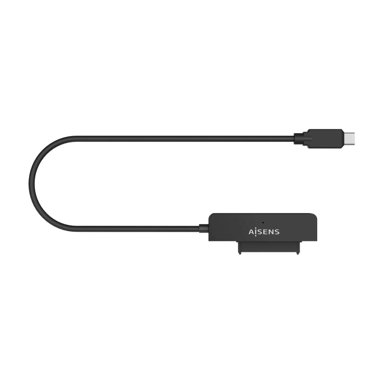 AISENS Adaptador SATA a USB-C USB3.0/USB3.1 Gen1 para Discos Duros 2.5?. Negro