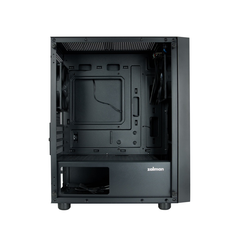 Zalman T3 PLUS carcasa de ordenador Mini Tower Negro - detalle